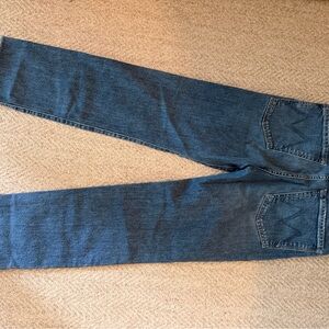 MOTHER Men's Dark Blue Straight Jeans